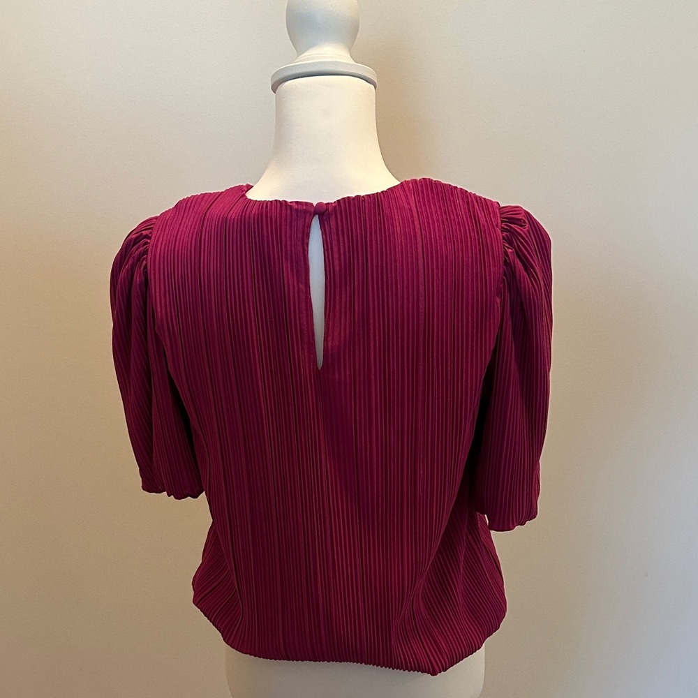 Evereve Pleated Blouse - Picture 4 of 6